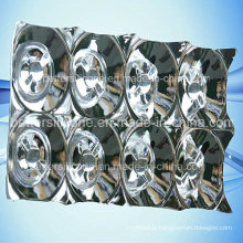 Electroplating Aluminum Plastic PC LED Lighting Cover